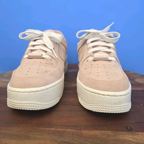 Nike Air Force 1 Sage Low Pink Particle Beige AR5339-201 Women’s 8/9 - SEE DESC - Picture 6 of 13